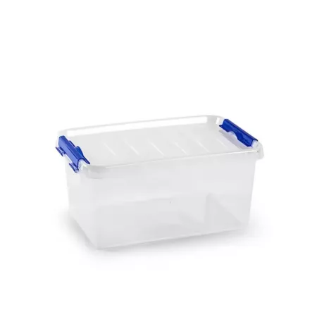 Caja de almacenaje 8L con tapa transparente y anti polvo Caja de almacenaje 8L con tapa transparente y anti polvo