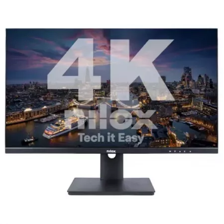 Nilox Monitor 27" 4K UHD IPS 5ms – Imagen Premium y Rápida Nilox Monitor 27" 4K UHD IPS 5ms – Imagen Premium y Rápida