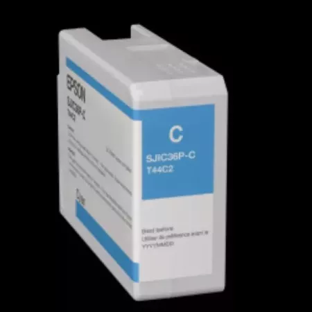 Cartucho Tinta Cyan Epson SJIC36P para ColorWorks C6500 Cartucho Tinta Cyan Epson SJIC36P para ColorWorks C6500