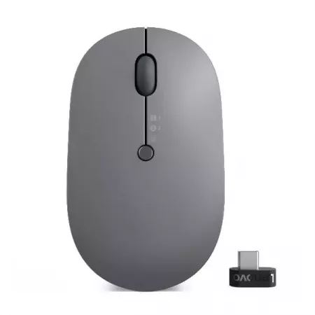 Lenovo Ratón Inalámbrico Gris Elegante y Multi-Direccional Lenovo Ratón Inalámbrico Gris Elegante y Multi-Direccional