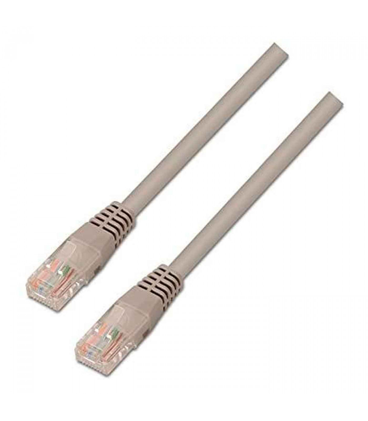Tradineur - Cable de red Ethernet RJ45 - Fabricado en plástico y latón -  Cuenta con una longitud de 20 Metros - Cable para trans