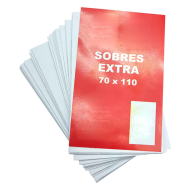 Tradineur - Pack de 60 sobres de color blanco especiales para tarjetas de  visita, felicitaciones. Medidas de 9,8 x 14,8 cm co