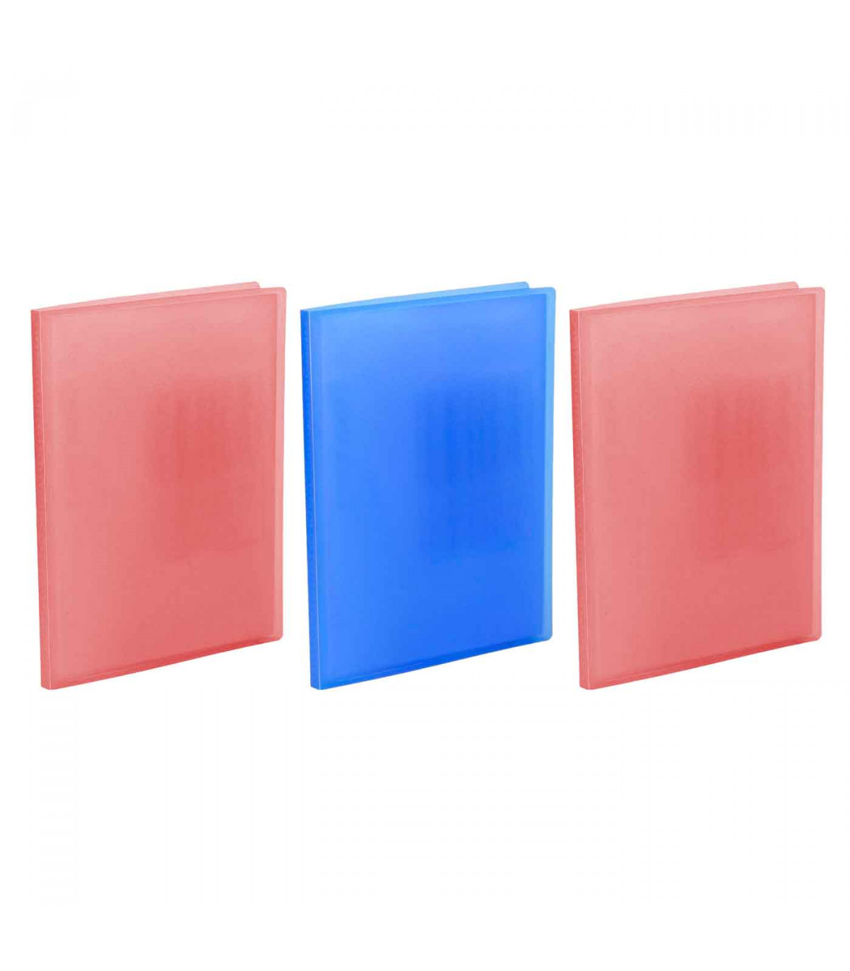 Tradineur - Pack de 5 separadores de plástico A4 para archivadores,  carpetas, uso escolar, oficinas, 31 x 23 cm, colores surtido