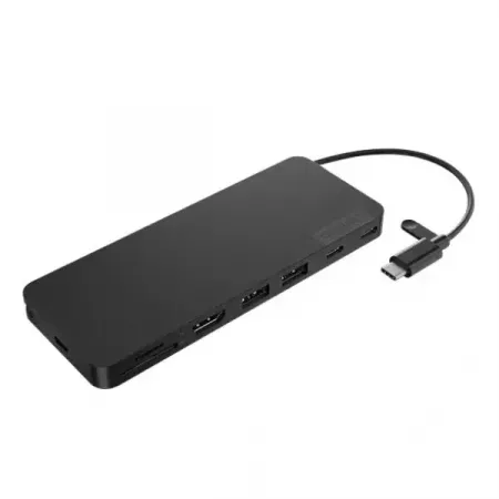 Lenovo Dock USB-C 8-en-1 Ultra Delgado – Conecta Todo Fácil Lenovo Dock USB-C 8-en-1 Ultra Delgado – Conecta Todo Fácil