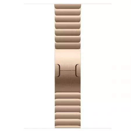 Apple Watch 42 Elegante con Pulsera Dorada de Eslabones Apple Watch 42 Elegante con Pulsera Dorada de Eslabones