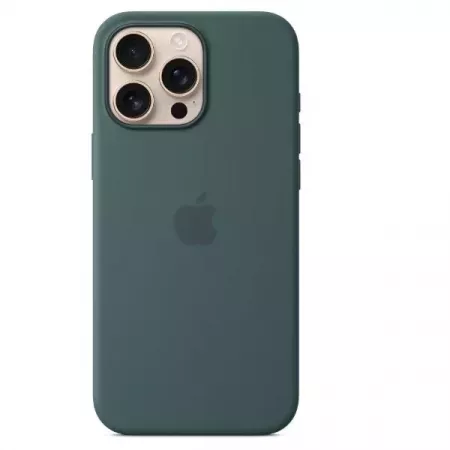 Funda Silicona MagSafe Verde para iPhone 16 Pro Max Apple Funda Silicona MagSafe Verde para iPhone 16 Pro Max Apple