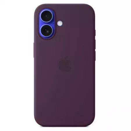 Funda Silicona MagSafe Apple iPhone 16 Ciruela - Protege Ya Funda Silicona MagSafe Apple iPhone 16 Ciruela - Protege Ya