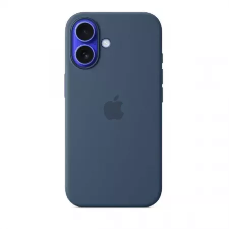 Funda Silicona MagSafe Apple iPhone 16 Plus Denim Original