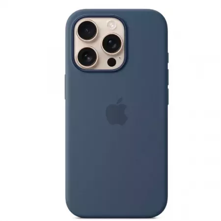 Funda Silicona MagSafe Apple iPhone 16 Pro Max Denim Funda Silicona MagSafe Apple iPhone 16 Pro Max Denim