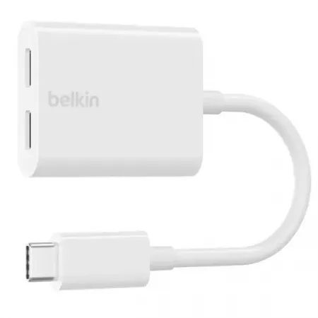 Belkin Adaptador USB-C Audio y Carga de Alto Rendimiento Belkin Adaptador USB-C Audio y Carga de Alto Rendimiento