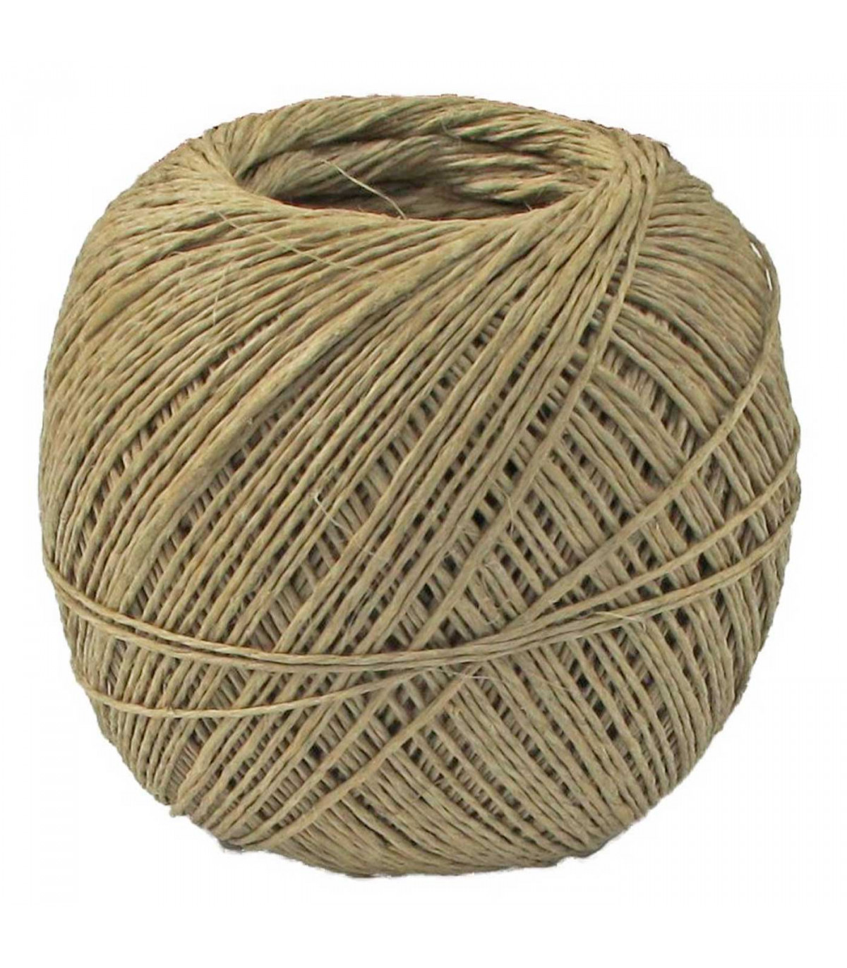 Tradineur - Ovillo de hilo pulido, madeja, bobina de cordón para atar  embutidos, chorizos, salchichones, cocinar (Marrón claro