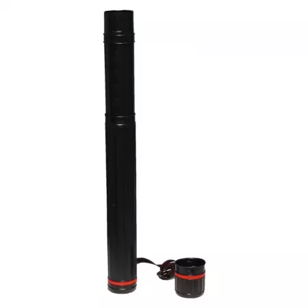 Portaplanos Extensible Resistente con Cierre y Correa Negro Roja Portaplanos Extensible Resistente con Cierre y Correa Negro Roja