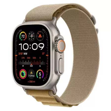 Apple Watch Ultra 2 GPS+Cellular 49mm Titanio y Correa Tan Apple Watch Ultra 2 GPS+Cellular 49mm Titanio y Correa Tan