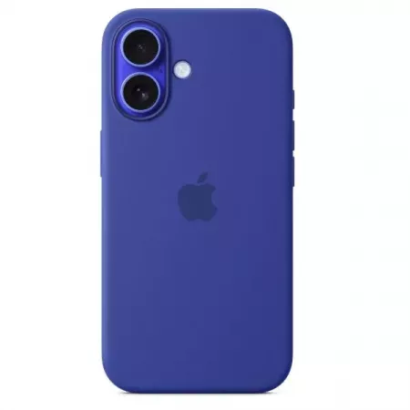 Funda Silicona MagSafe Apple iPhone 16 Ultramarino Funda Silicona MagSafe Apple iPhone 16 Ultramarino