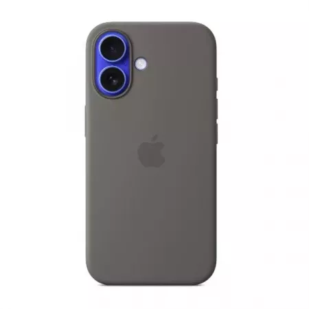 Funda Silicona MagSafe Apple iPhone 16 Plus Gris Piedra Funda Silicona MagSafe Apple iPhone 16 Plus Gris Piedra