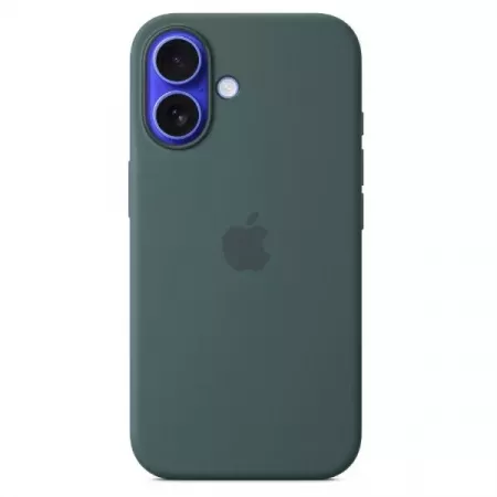 Funda Silicona MagSafe para iPhone 16 Lago Verde | Apple Funda Silicona MagSafe para iPhone 16 Lago Verde | Apple