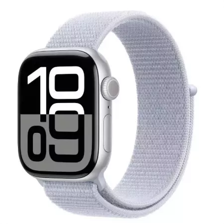 Apple Watch Series 10 GPS 46mm Plata y Azul – Elegancia Moderno Apple Watch Series 10 GPS 46mm Plata y Azul – Elegancia Moderno