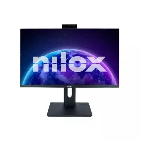 Nilox Monitor IPS 24" Ajustable con Webcam Integrada Nilox Monitor IPS 24" Ajustable con Webcam Integrada