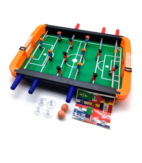 Juego De Futbol Mesa De Futbolín Niños Portatil 36cm*23cm