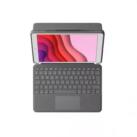 Logitech Combo Touch para iPad 7-9 Gen | Conexión Fácil y Durable Logitech Combo Touch para iPad 7-9 Gen | Conexión Fácil y Durable