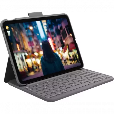 Logitech Slim Folio para iPad 10a Gen – Ligero y Resistente Logitech Slim Folio para iPad 10a Gen – Ligero y Resistente