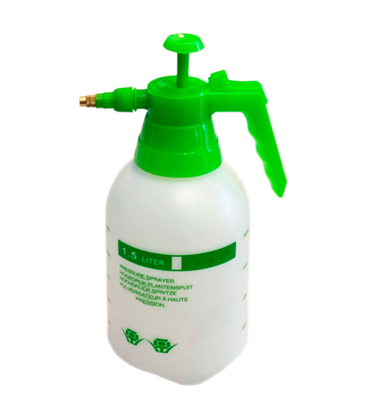 Tradineur - Pulverizador manual a presión, botella para sulfatar, bomba de  presión/vaporización, boquilla ajustable, riego, jard