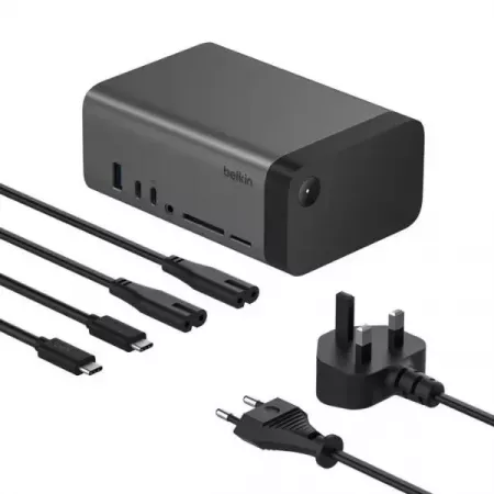 Belkin Pro Dock USB-C 11-en-1: Estación Multiusos Pro Belkin Pro Dock USB-C 11-en-1: Estación Multiusos Pro