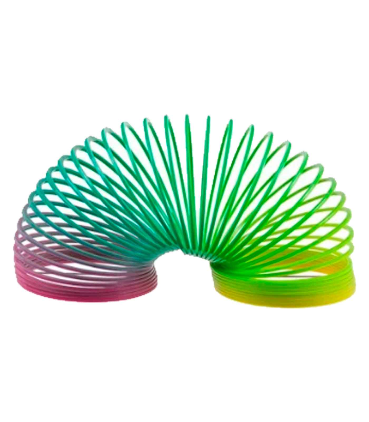 Tradineur - Muelle Arcoíris - Colores Brillantes - Ideal para el  antiestrés, regalo para niños, premios de clases, Ø 6,5 cm