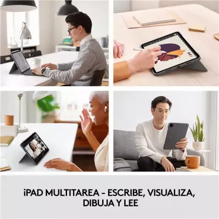 Logitech Combo Touch para iPad Pro 11" | Teclado con Trackpad Logitech Combo Touch para iPad Pro 11" | Teclado con Trackpad