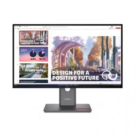 Lenovo ThinkVision P27QD-40: Monitor Profesional 27" UHD Lenovo ThinkVision P27QD-40: Monitor Profesional 27" UHD