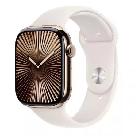 Apple Watch Series 10 GPS + Cellular 42mm Titanio Dorado Apple Watch Series 10 GPS + Cellular 42mm Titanio Dorado