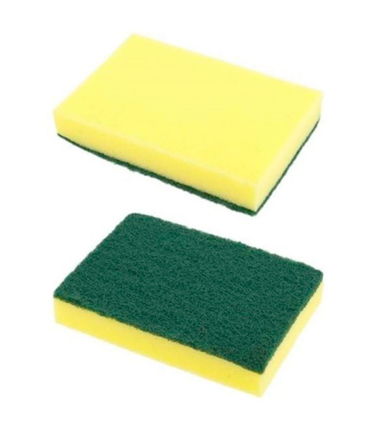 Tradineur - Estropajo con esponja para fregar, elimina grasa y restos de  comida incrustados, limpieza vajilla, cubiertos, utensi