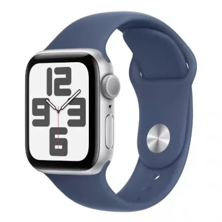 Apple Watch SE 40mm GPS Aluminio Plateado Banda Denim M/L Apple Watch SE 40mm GPS Aluminio Plateado Banda Denim M/L