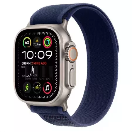 Apple Watch Ultra 2 49mm GPS + Cellular Titanio Azul S/M Apple Watch Ultra 2 49mm GPS + Cellular Titanio Azul S/M