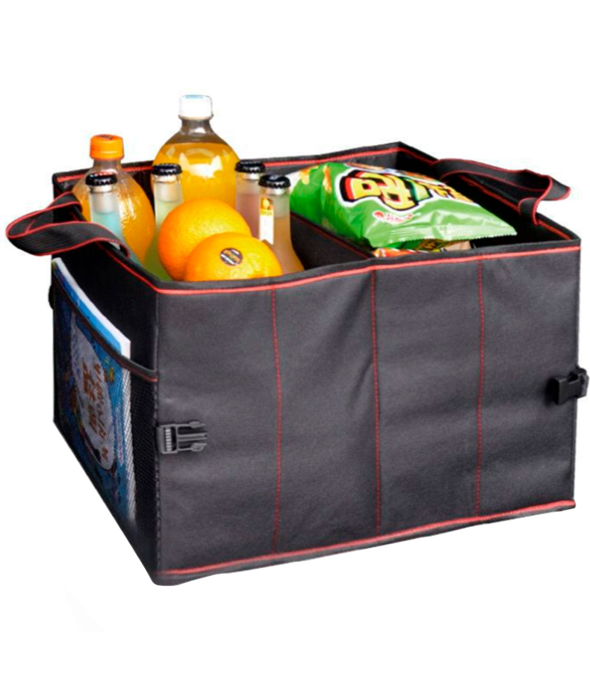 Organizador de maletero de coche, caja de juguetes, contenedor de  almacenamiento de alimentos, bolsas, accesorios de Interior de coche,  organizadores de maletero para bolsillo trasero de asiento de coche – Los  mejores