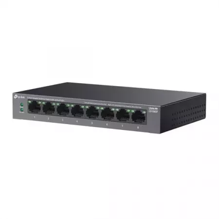 Switch TP-LINK 8 Puertos Gigabit con PoE+ – Conexión Rápida Switch TP-LINK 8 Puertos Gigabit con PoE+ – Conexión Rápida