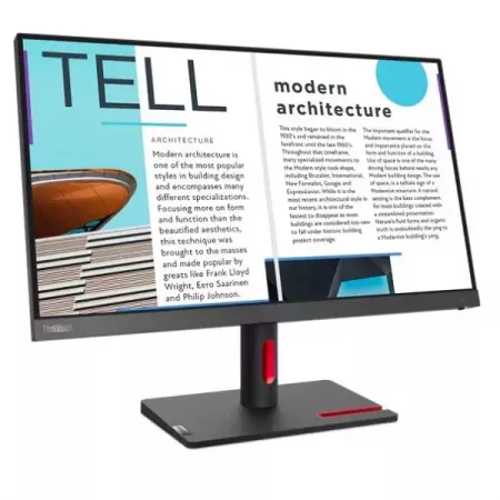 Monitor Lenovo S25E-30 LED Profesional | Imagen Clara y Elegante Monitor Lenovo S25E-30 LED Profesional | Imagen Clara y Elegante