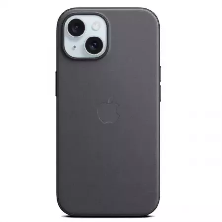 Funda Tejida Negra para iPhone 15 - Estilo y Protección Premium Funda Tejida Negra para iPhone 15 - Estilo y Protección Premium
