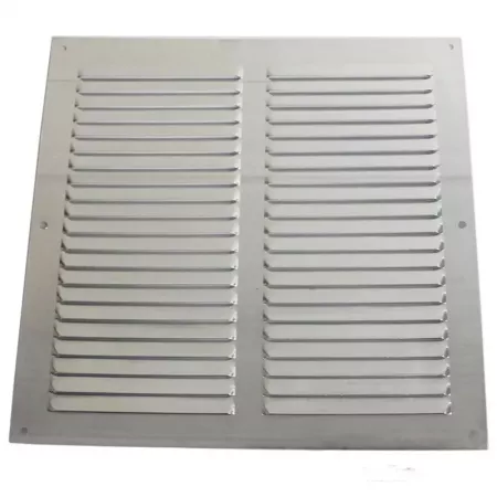 Rejilla Ventilación Aluminio 25x25 cm - Fácil Instalación y Anti Humedad Rejilla Ventilación Aluminio 25x25 cm - Fácil Instalación y Anti Humedad