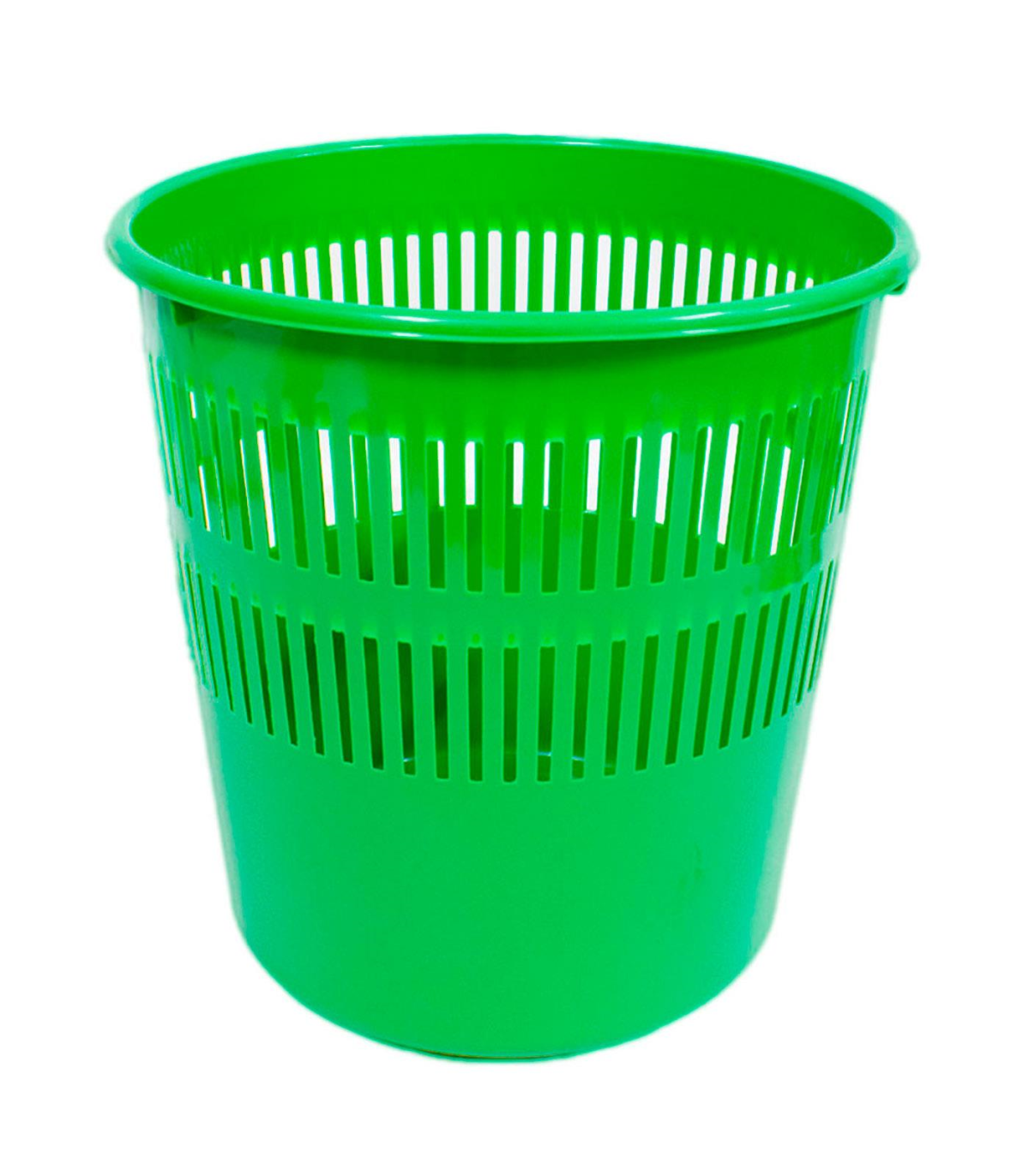 Tradineur - Papelera de plástico con tapa basculante, cubo basura ligero,  resistente, baño, cocina, oficina, fabricada en España