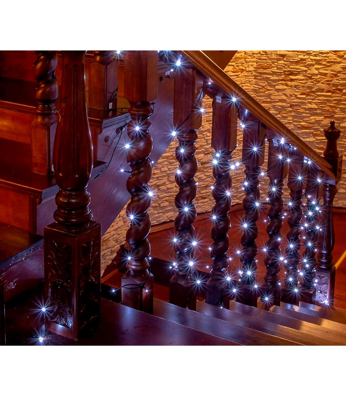Tradineur - Manguera con luces LED, tubo, tira de luz para interior y  exterior, decoración e iluminación de Navidad, bodas, fies