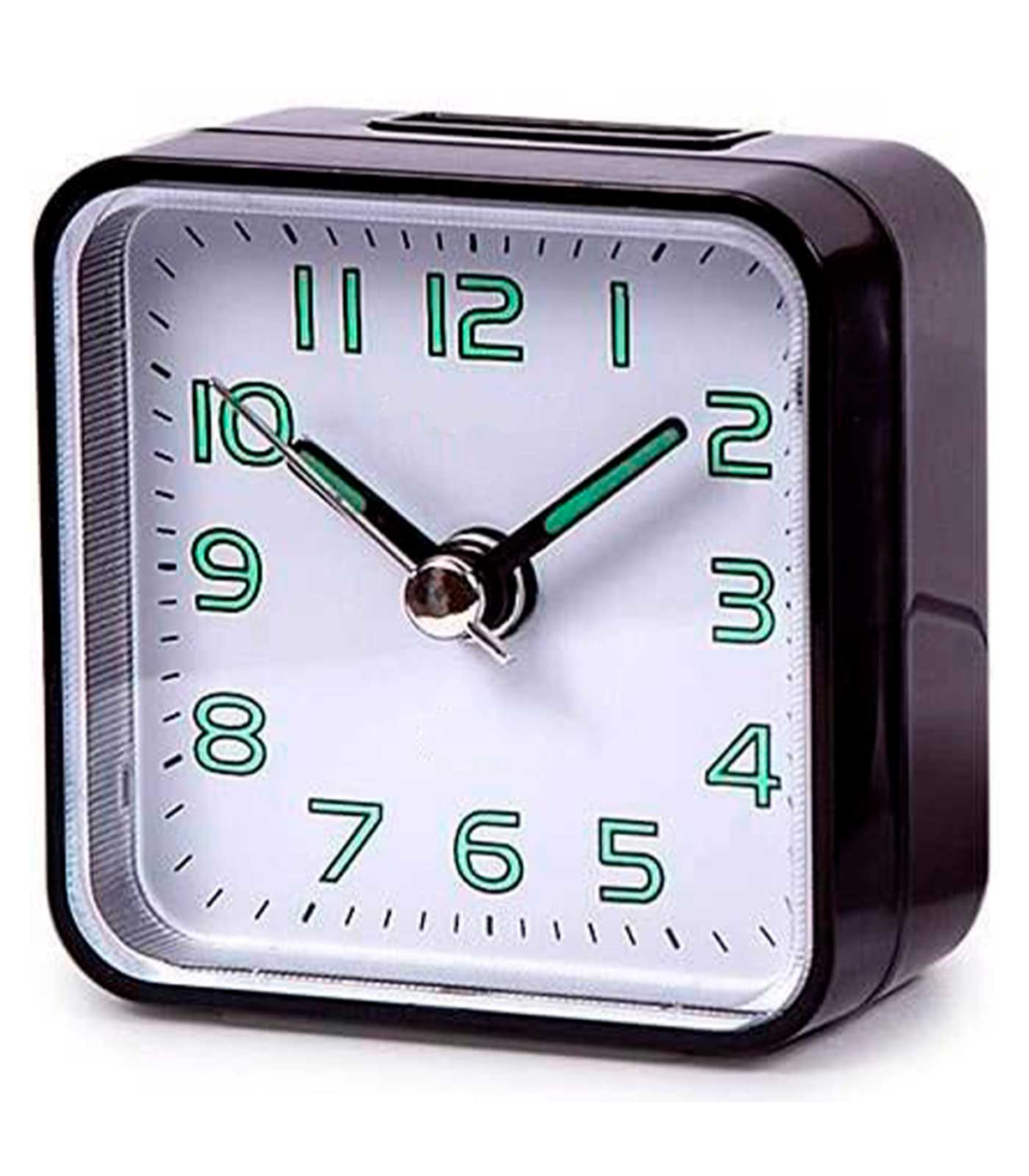 Reloj despertador analógico a pilas (Nedis CLDK005GY)