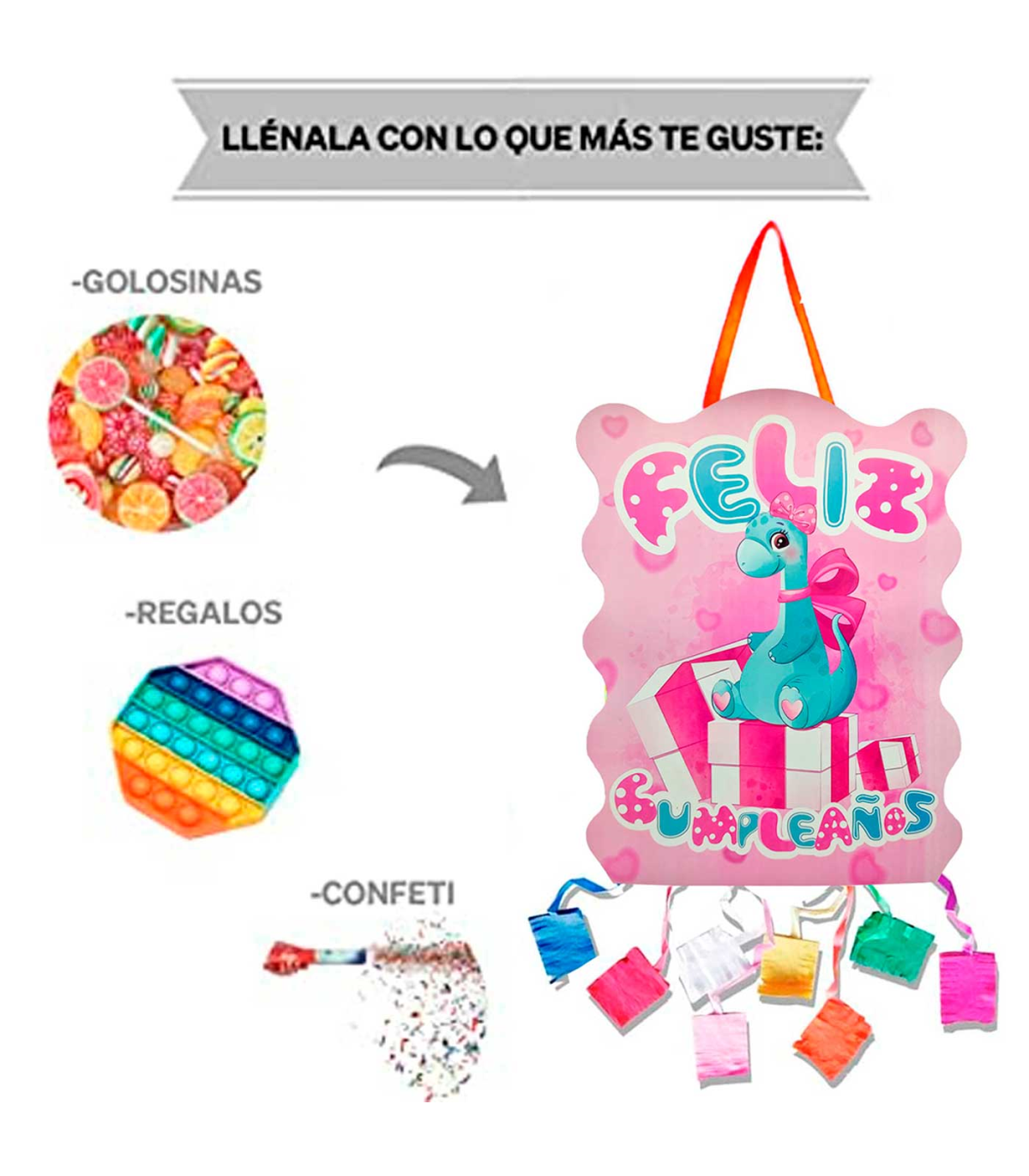 Cómo rellenar una piñata infantil? - Blog de Chuches