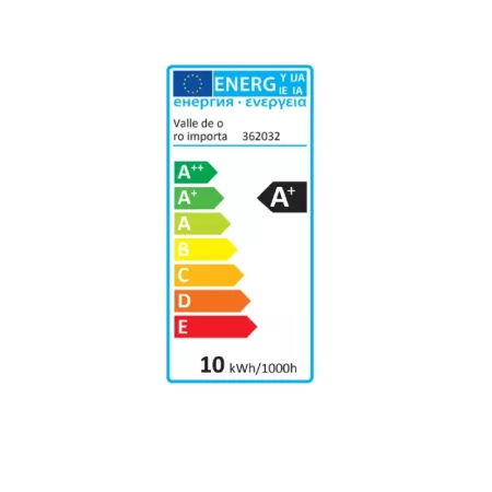 Bombilla led E27 10w luz fría 6400k A+ 125 mm 950 lm con memoria y mando regulador de colores con pila incluida Bombilla led E27 10w luz fría 6400k A+ 125 mm 950 lm con memoria y mando regulador de colores con pila incluida
