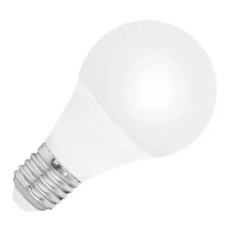 Bombilla led redonda, luz blanca fría, E27, 12W, 1080 lm, bombilla globo led, 11 x 6 cm