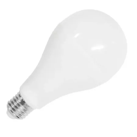 Bombilla led  E27 20w luz blanca fría 6000k economizadora de energía A+ 85% 155 mm