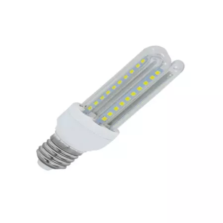 Bombilla led de 9w, de luz blanca fría, E27 con 85% de economizador de energía, 810 lm, 6400k, 20000h, 230v, 90w, A+, para difer