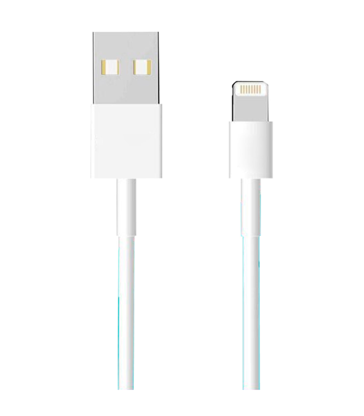 Tradineur - Cable USB / iOS - Longitud de 1,5 Metros - Alto rendimiento,  transmisión de datos y carga rápida - 2.4 A