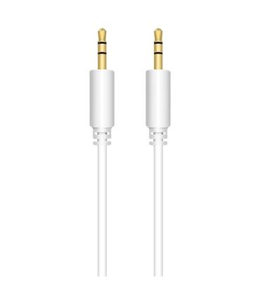 Tradineur - Cable de audio jack con doble entrada - Jack 3,5 mm - Longitud  de 13 centímetros - Ideal para compartir su música, p