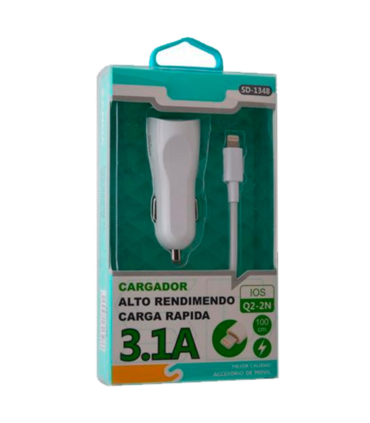 Tradineur - Cargador para móviles - Cable USB Tipo-C - Alto rendimiento /  Carga rápida - 1 Puertos USB - Color Blanco